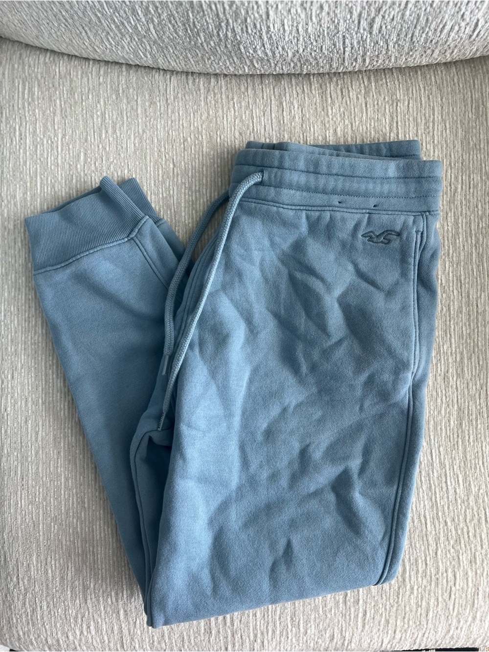 Hollister Light Blue Jogger Sweatpants
